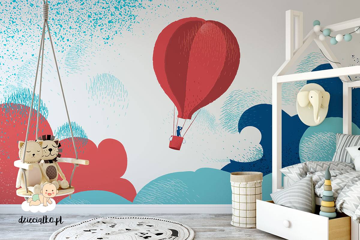 Wall mural “Balloon cruise”