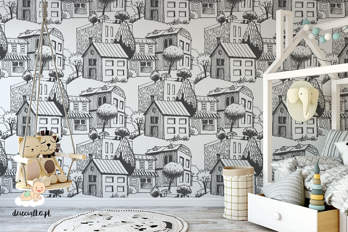 Wall mural “Cafés”