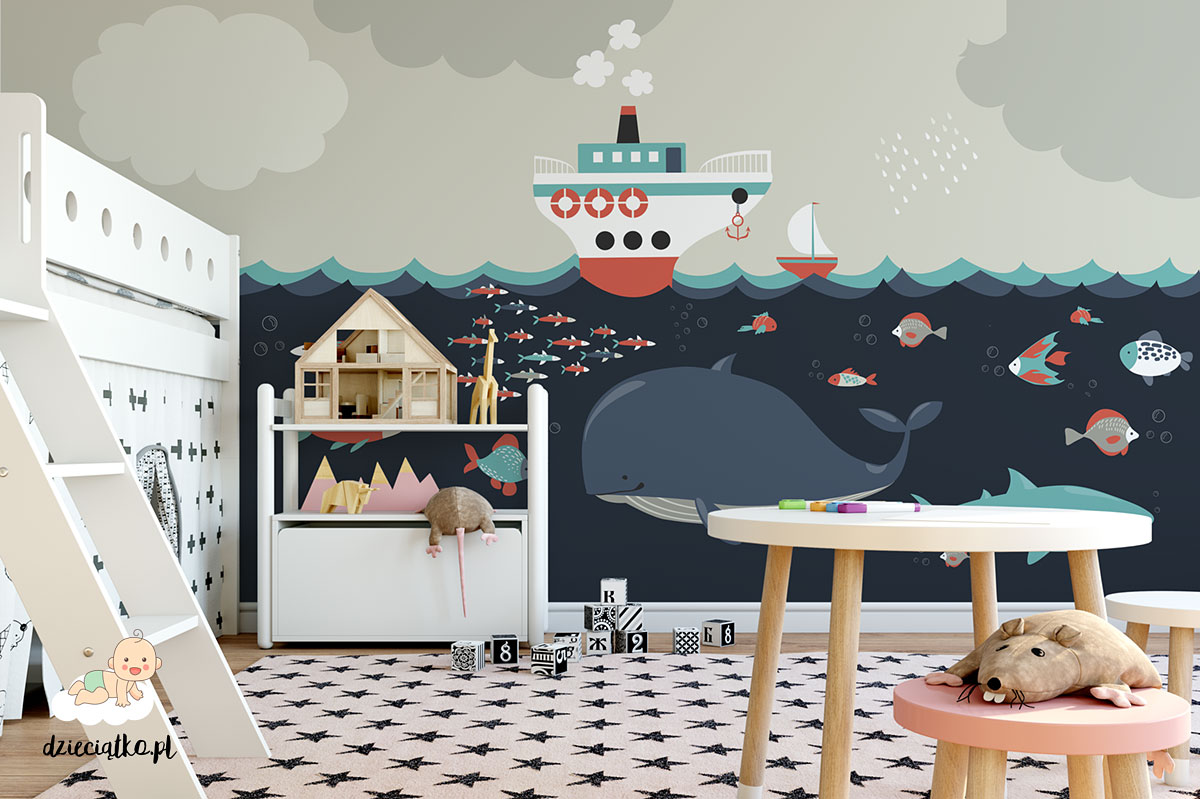 Wall mural “Heart of the ocean”